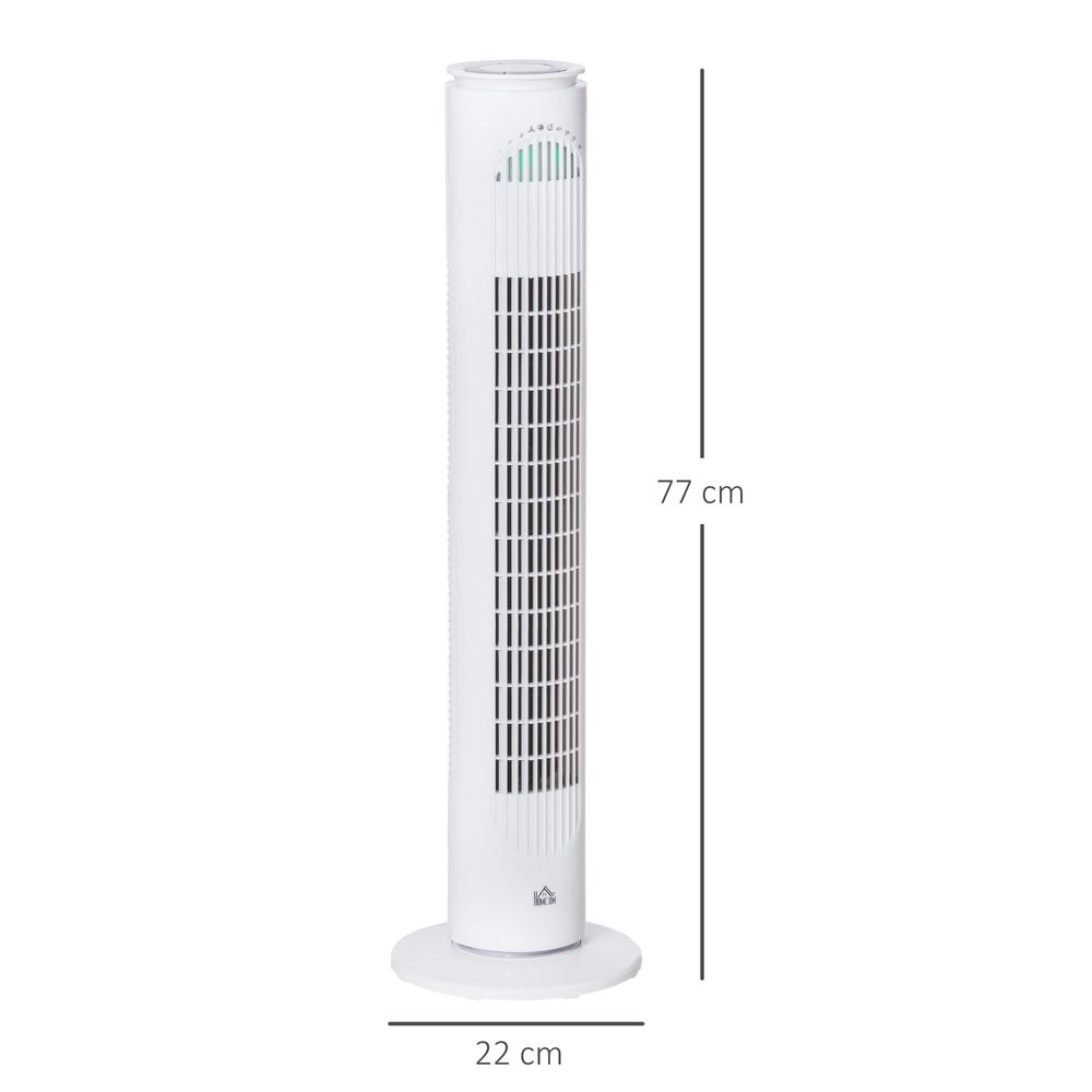 High Velocity Tower Fan, 3 Modes,Cooling PortableAir Circulator,Remote