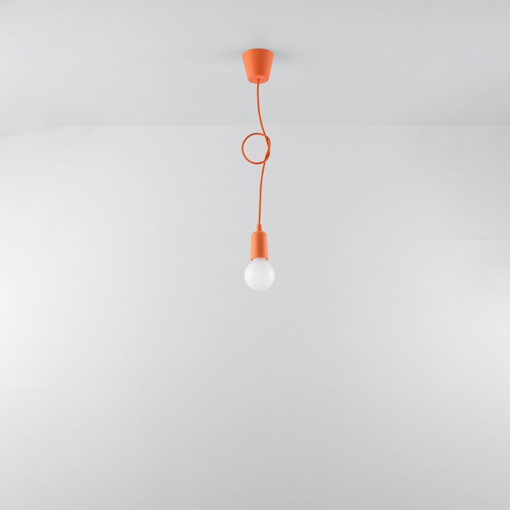 Diego Modern Pendant Lamp - High-Quality PVC - E27 Bulb