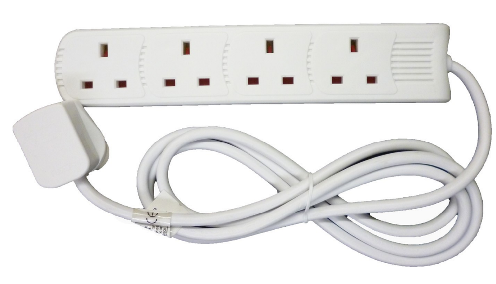 Powerplus 13amp 4 Gang 5m Extension Cable - Reliable & Convenient Solution for All Your Power Needs