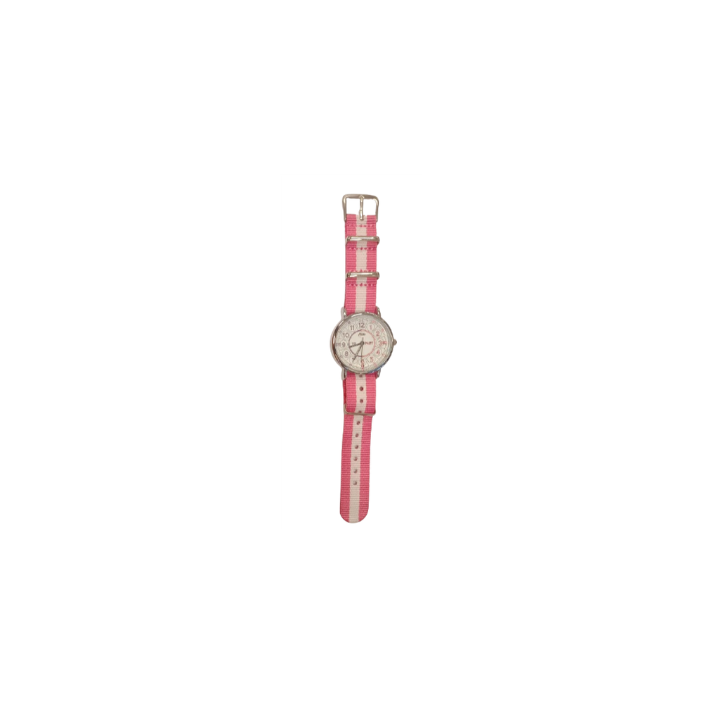 Relda Girls Time Teacher Watch REL111 | Analogue Nylon Strap, Bold Numbers, Quartz Movement | 1-Year Guarantee