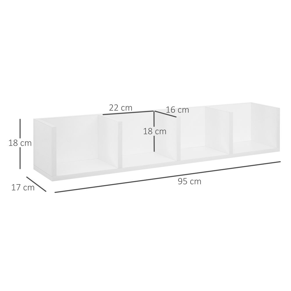 Premium Quality Multi-Media Wooden Shelf - Organize Your Collection