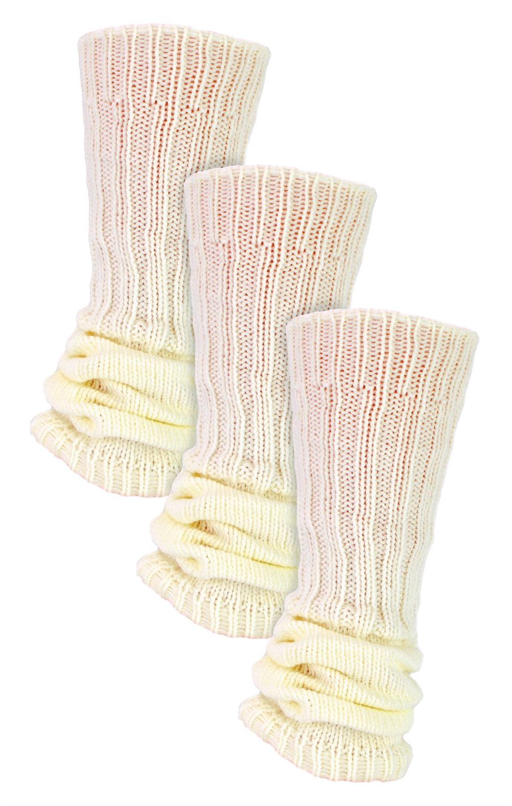 Sock Snob - Ladies 3 Pack Chunky Leg Warmers