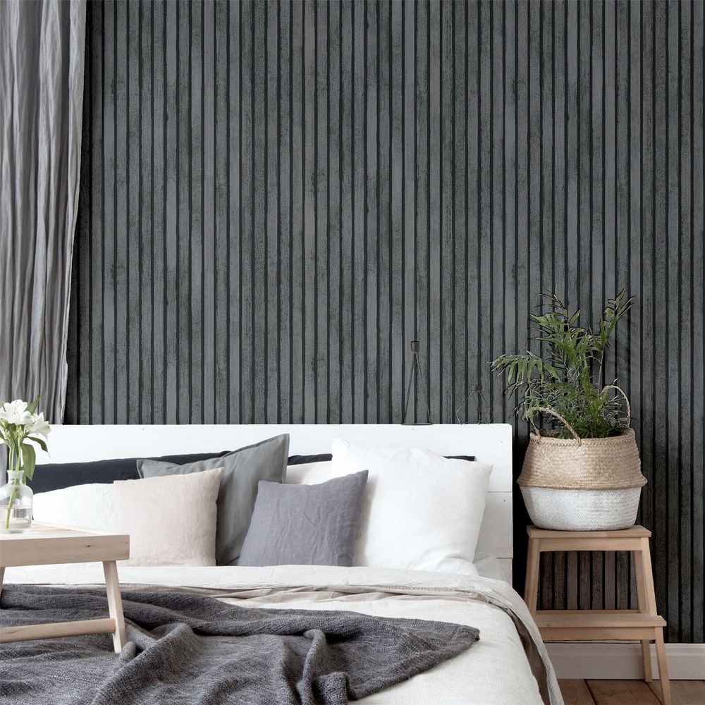 Premium Charcoal Grey Wood Slats - Top Quality, Professional Seller!
