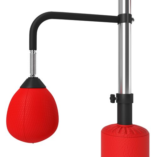HOMCOM 3-in-1 Punching Bag with 2 Speedballs, 360° Reflex Bar