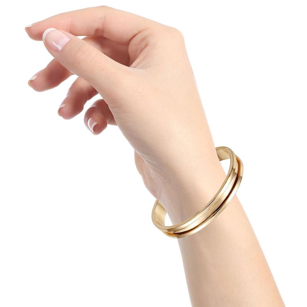 Aquarius Hair Elastic Holder Bracelet - Gold