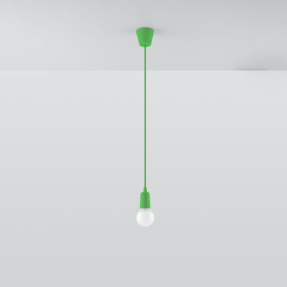 Designer Pendant Lamp: PVC Diego - Modern E27 Lighting