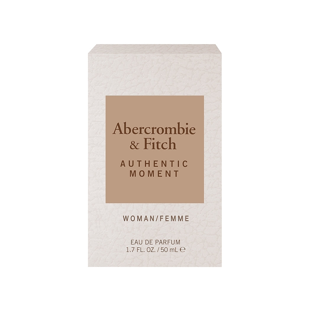 Abercrombie & Fitch Authentic Moment Woman  Eau De Parfum Spray 50ml