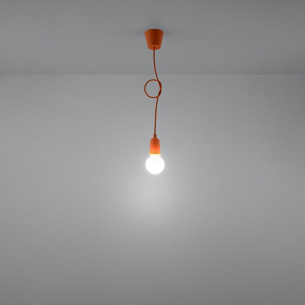 Diego Modern Pendant Lamp - High-Quality PVC - E27 Bulb