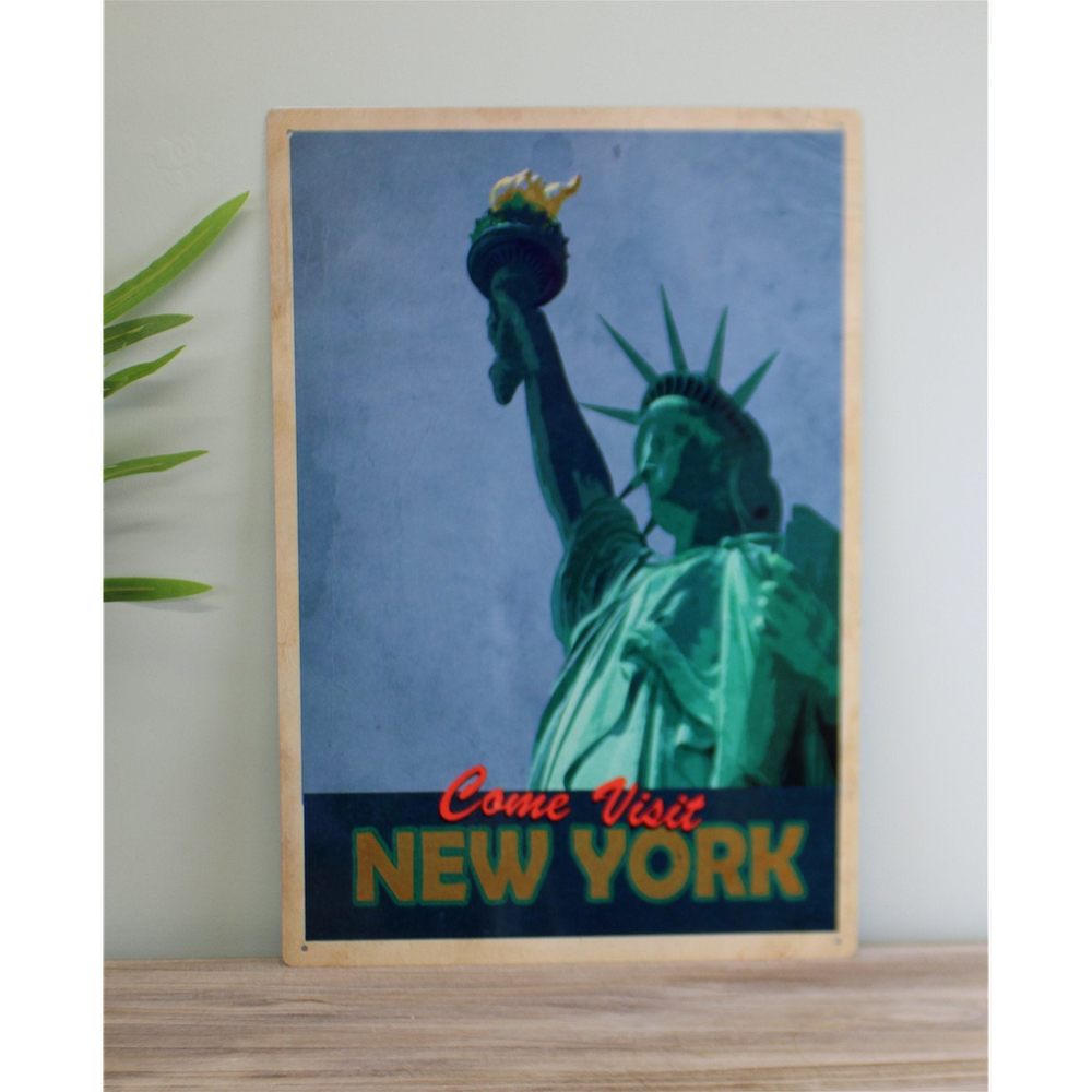 Authentic Retro New York Metal Sign - Best Quality - Limited Stock