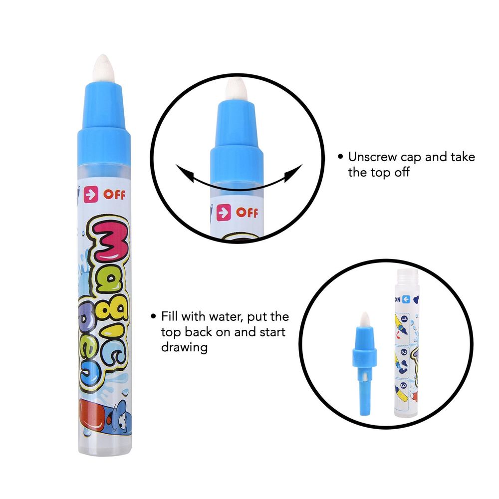 Large SOKA Doodle Mat with Accessories - No-Toxic, Eco-Friendly, Educational Toy - Perfect Gift for Kids!