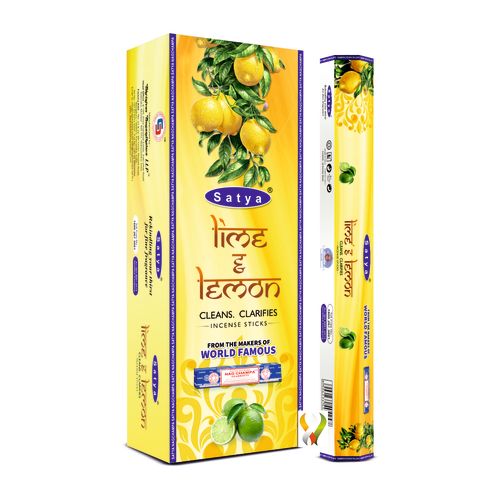 Satya Lime & Lemon Hexa - 20 Sticks