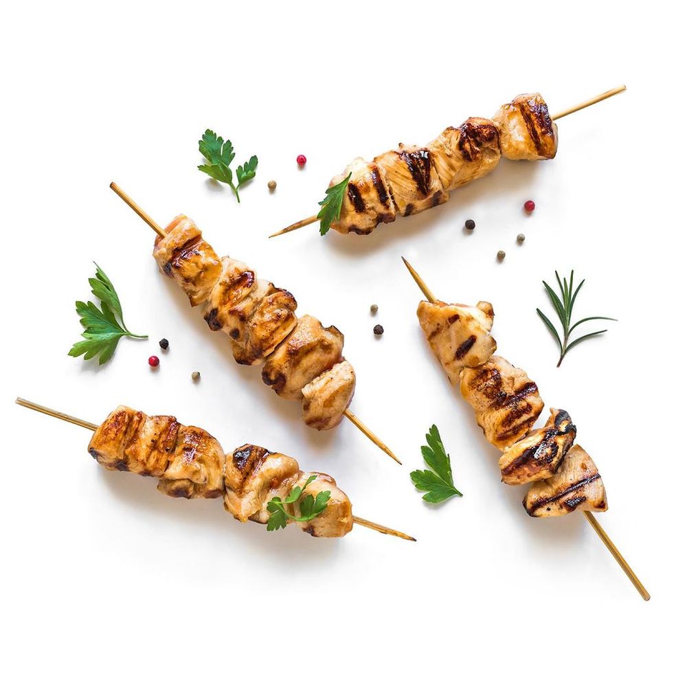 Premium Bamboo BBQ Grilling Skewers 10 Inch - 150 Toothpicks - High Quality & Durable