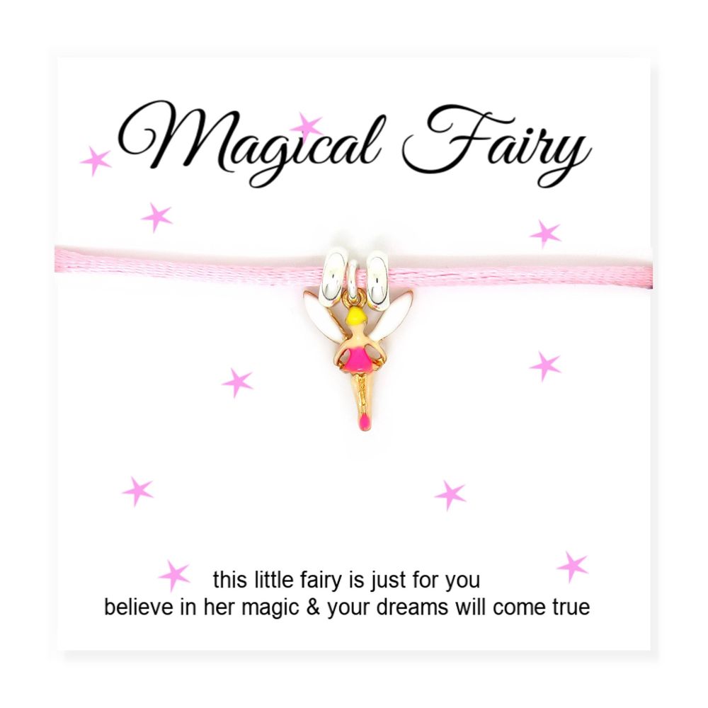Magical Fairy Cord Bracelet & Card | Perfect Gift