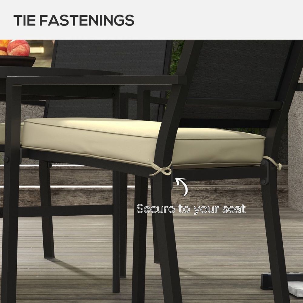 Premium Outdoor Seat Cushions (Set of 4) - Beige
