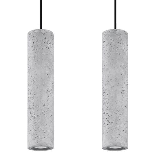 Pendant lamp concrete Luvo industrial Design GU10