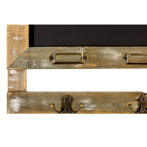 Blackboard with 4 Hooks 55 x 46cm