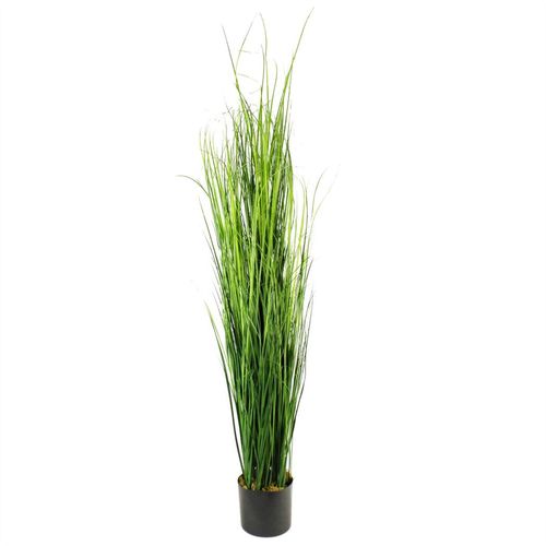 130cm Artificial Extra Large Grass Plant with Copper Metal Plater