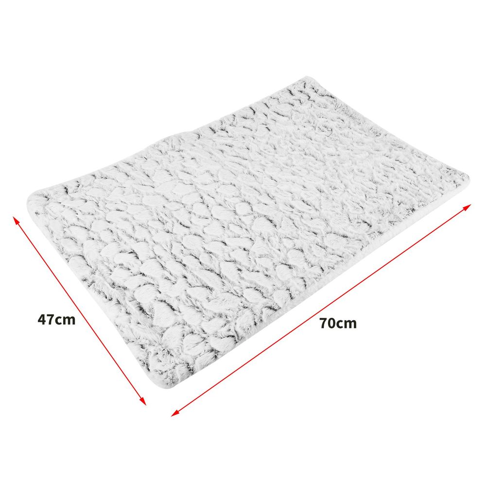 ASAB Self Heating Pet Bed - 70cm x 47cm - Safe, Spacious, and Easy to Store - Perfect for All Pets - Easily Washable