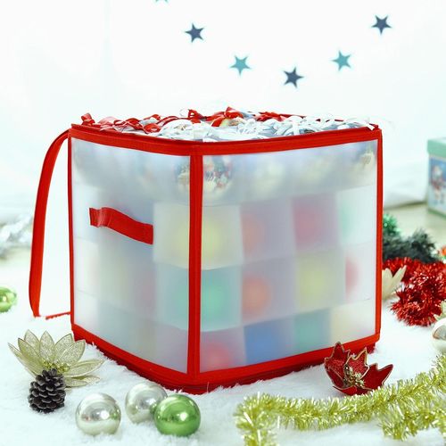 VINSANI XMAS 64 BAUBLE DECORATIONS BOX 0008940