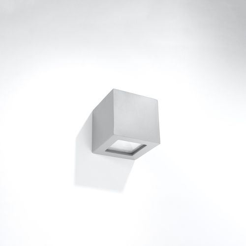 Wall lamp ceramics, glass Leo modern Design E27