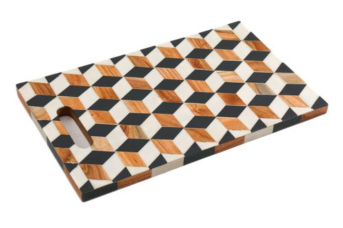 Cube Serving Tray Home Decor