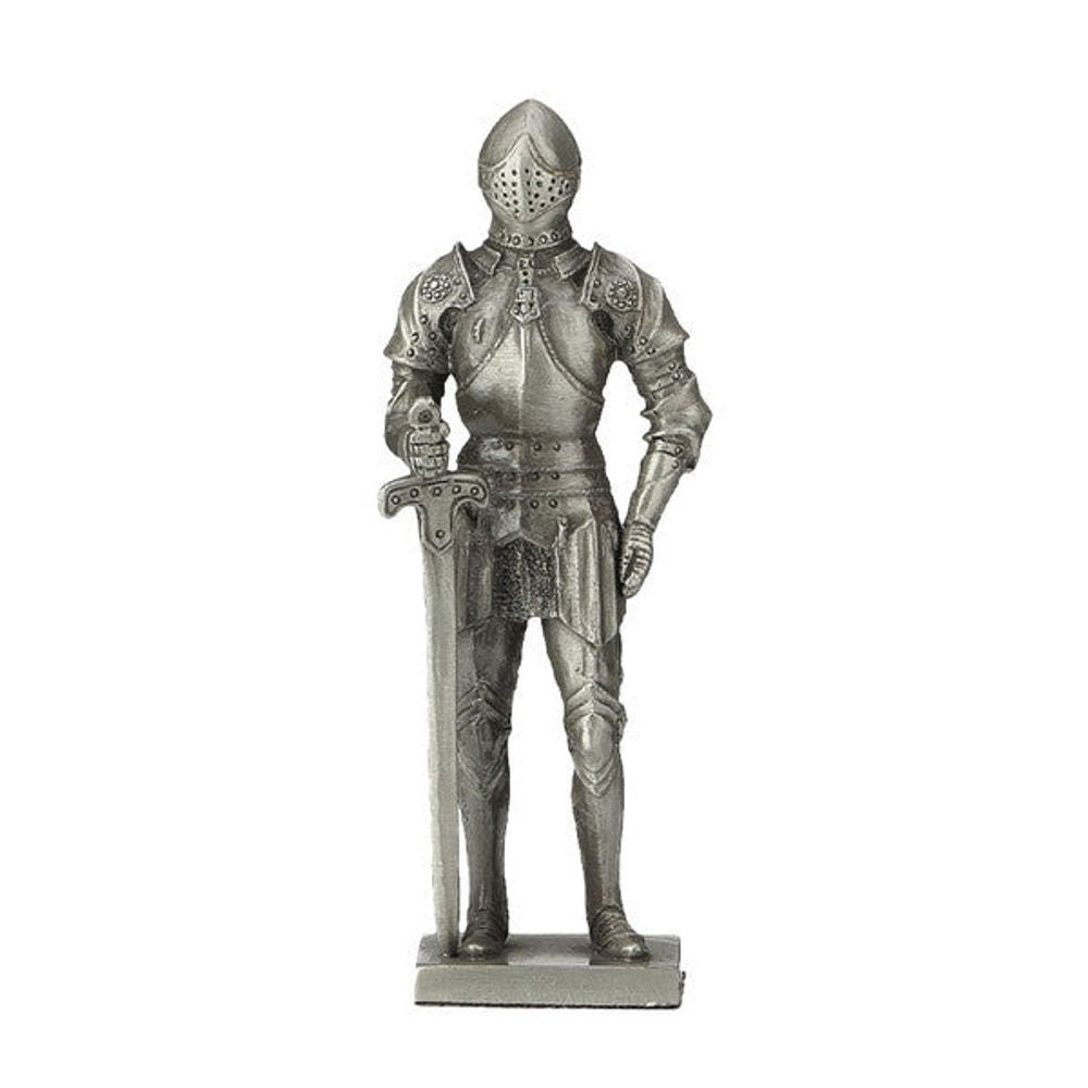 Knight In Armour (hand-cast statue sculpture) 11cm Height