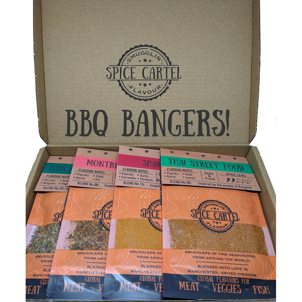 Authentic BBQ Rubs Gift Box | Flavour-Packed Spices for Amazing Barbecues!