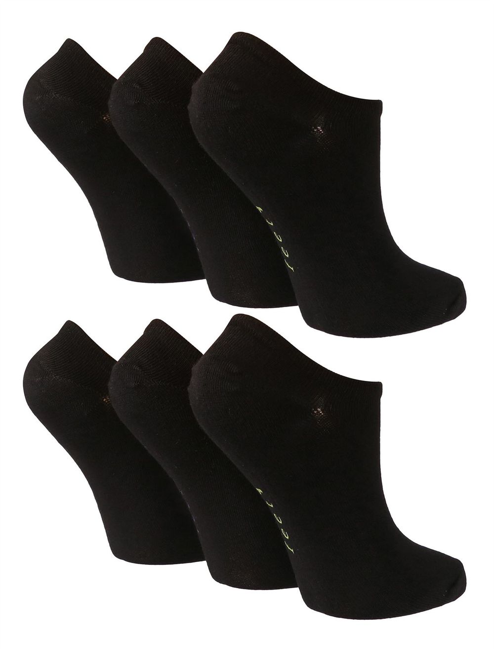 Wildfeet Trainer Socks - Soft, Breathable, Moisture-Wicking - 6 Pairs
