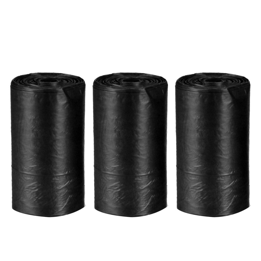 Premium Pet Waste Bag Refill | Pack of 60 | Black