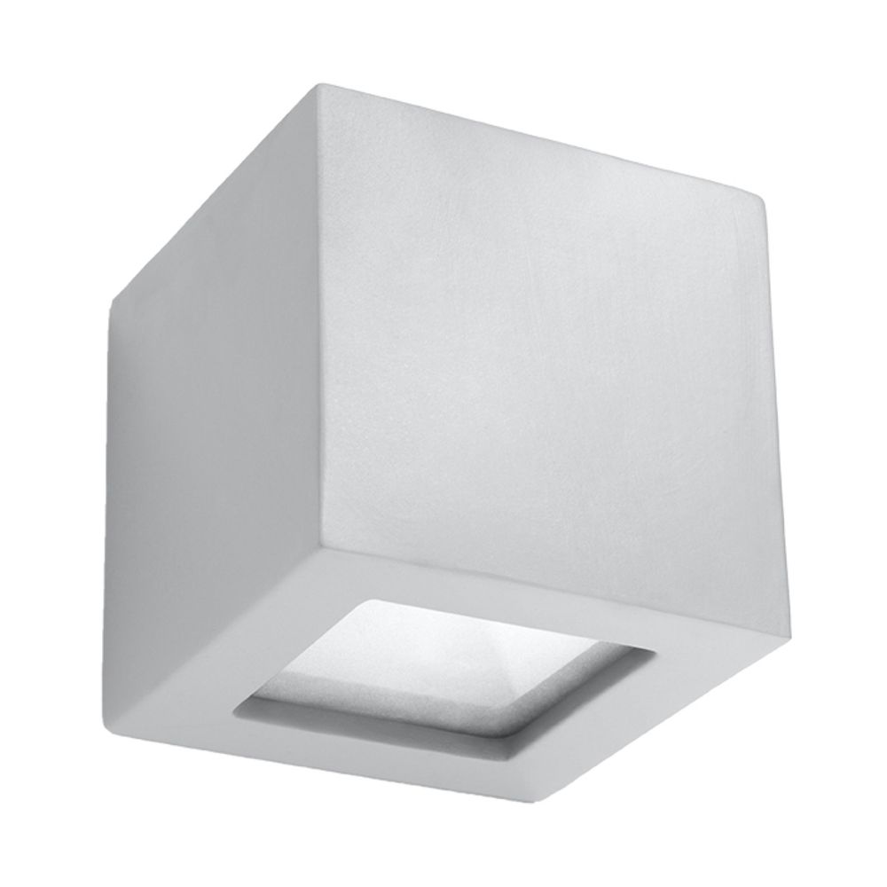 Modern Leo Wall Lamp: Ceramic & Glass Design with E27 Socket