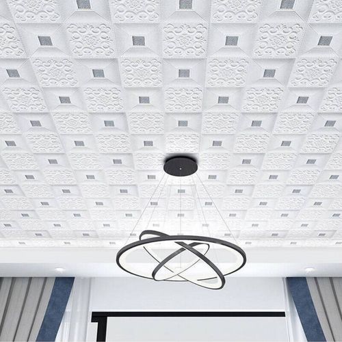 10Pcs 3D Tile Brick Wall Sticker Soft Self-adhesive Waterproof Foam Panel Decal