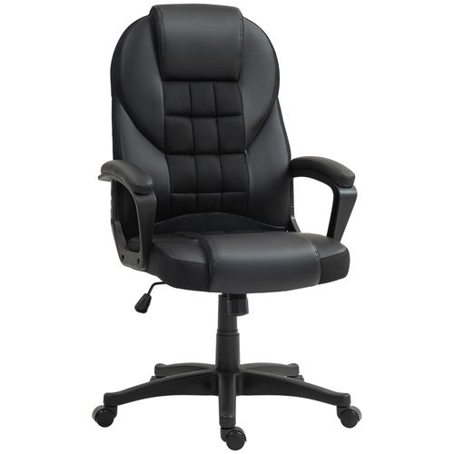 HOMCOM Executive Office Chair High Back Computer Chair with Armrests