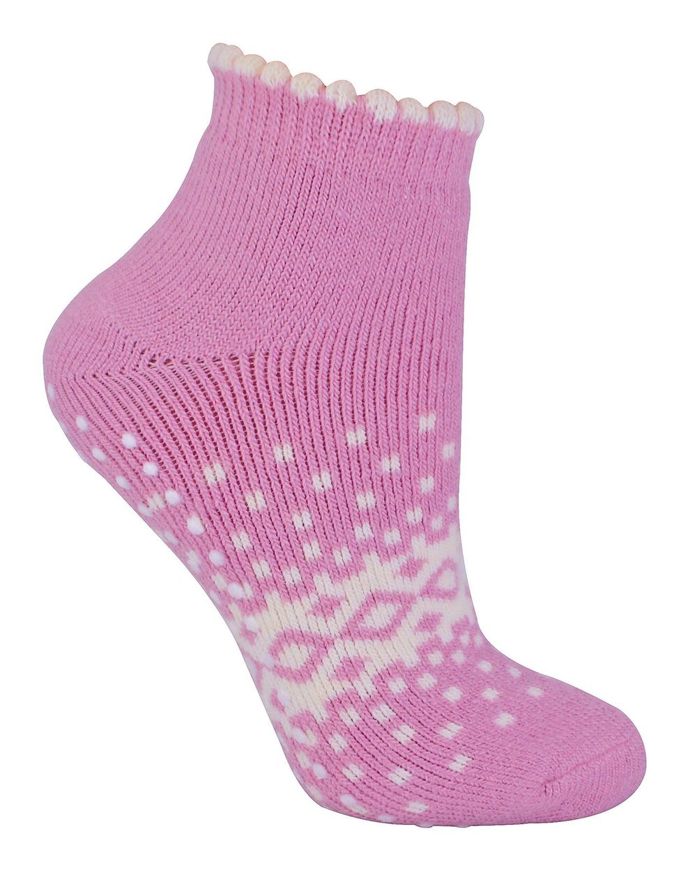 Luxurious Ladies Ankle Slipper Socks - Warm, Soft, Non-Slip