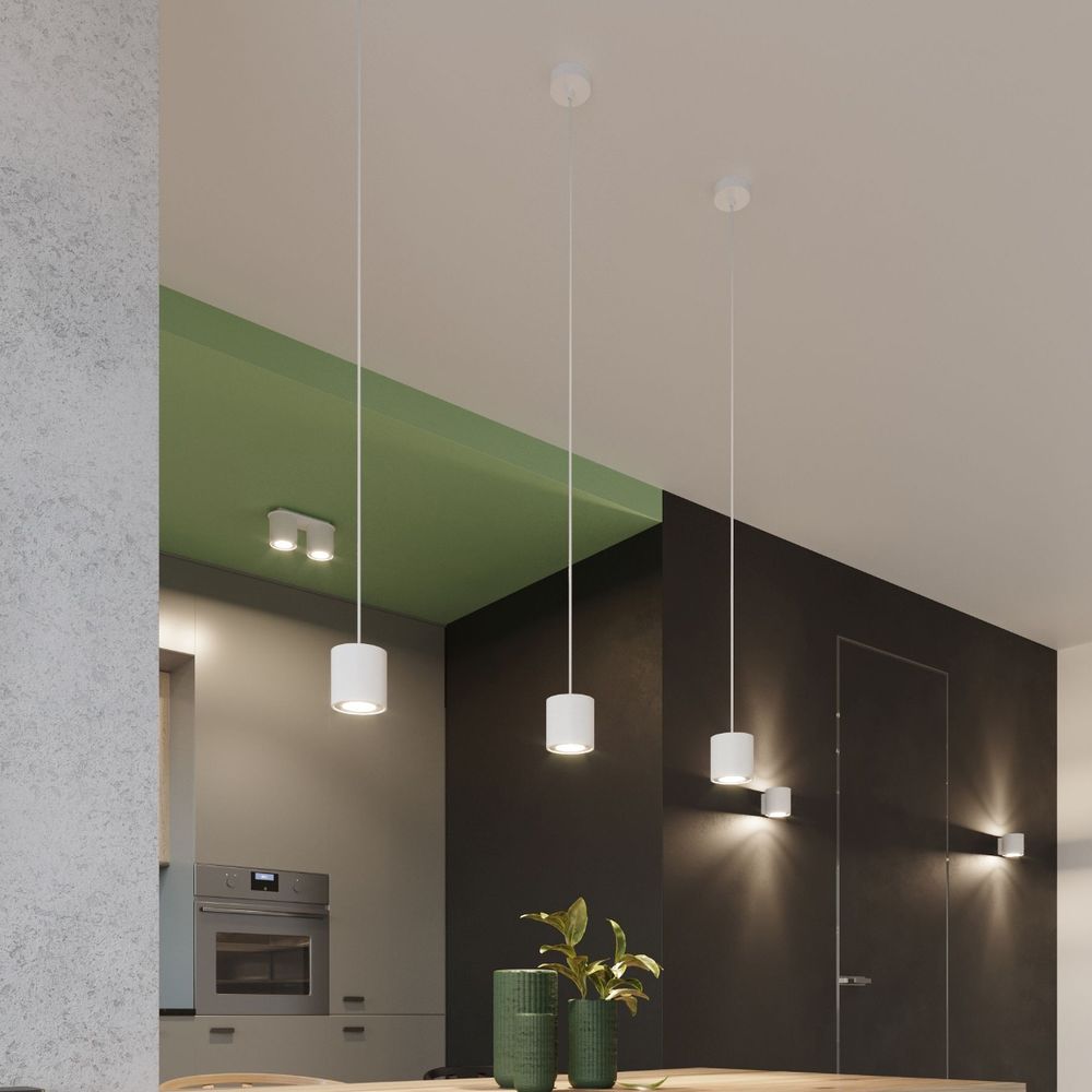 Modern Aluminum Pendant Lamp - Orbis Design, GU10