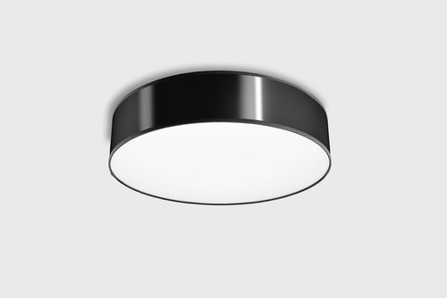 Wall Lamp ARENA Black Round Shape Loft Design LED E27