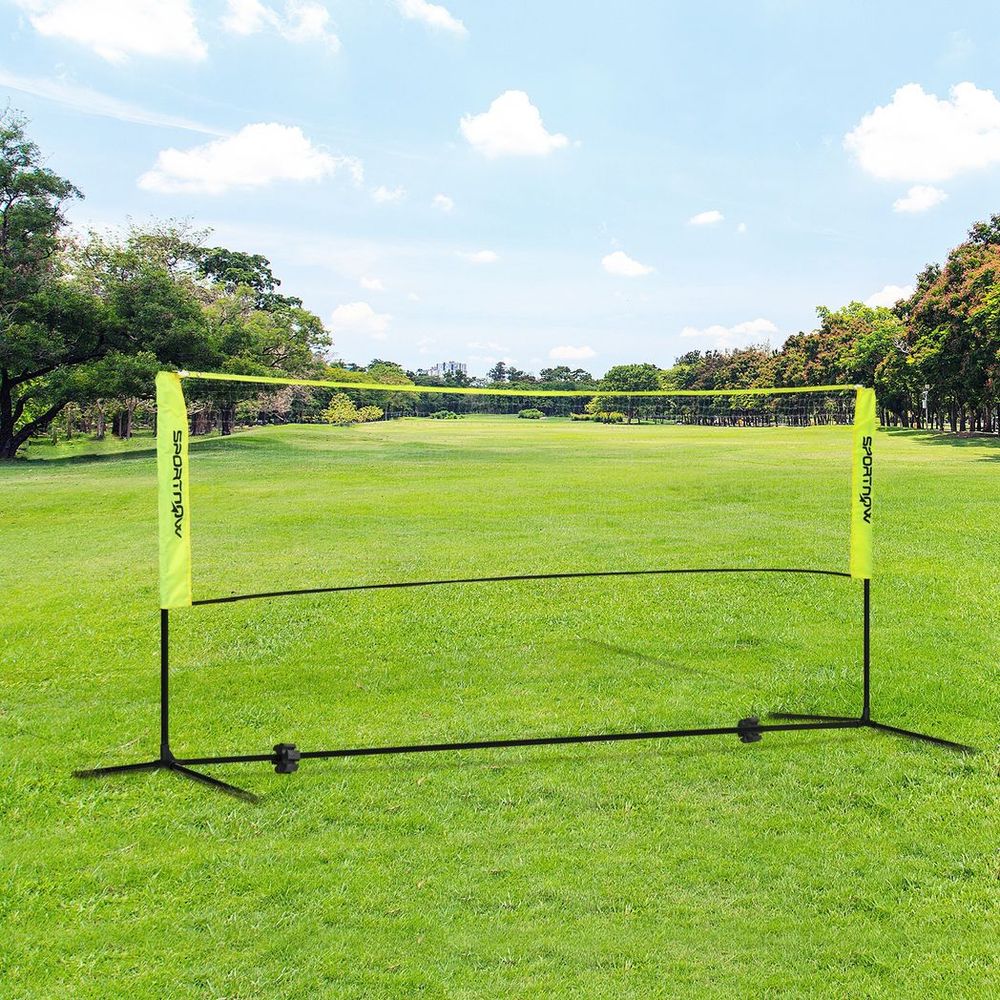 SPORTNOW 3m Badminton Net, Adjustable Sports Net for Tennis, Volleyball