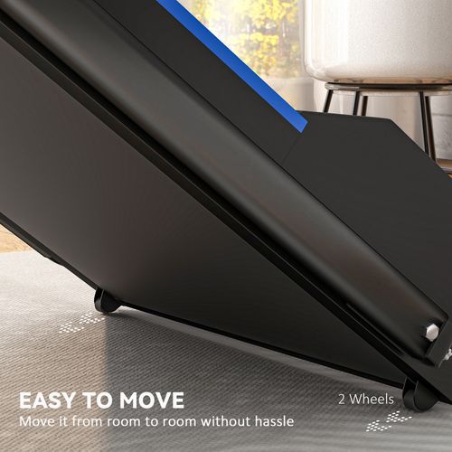 HOMCOM 1-6 km/h Folding Motorised Treadmill Walking w/ Remote Control
