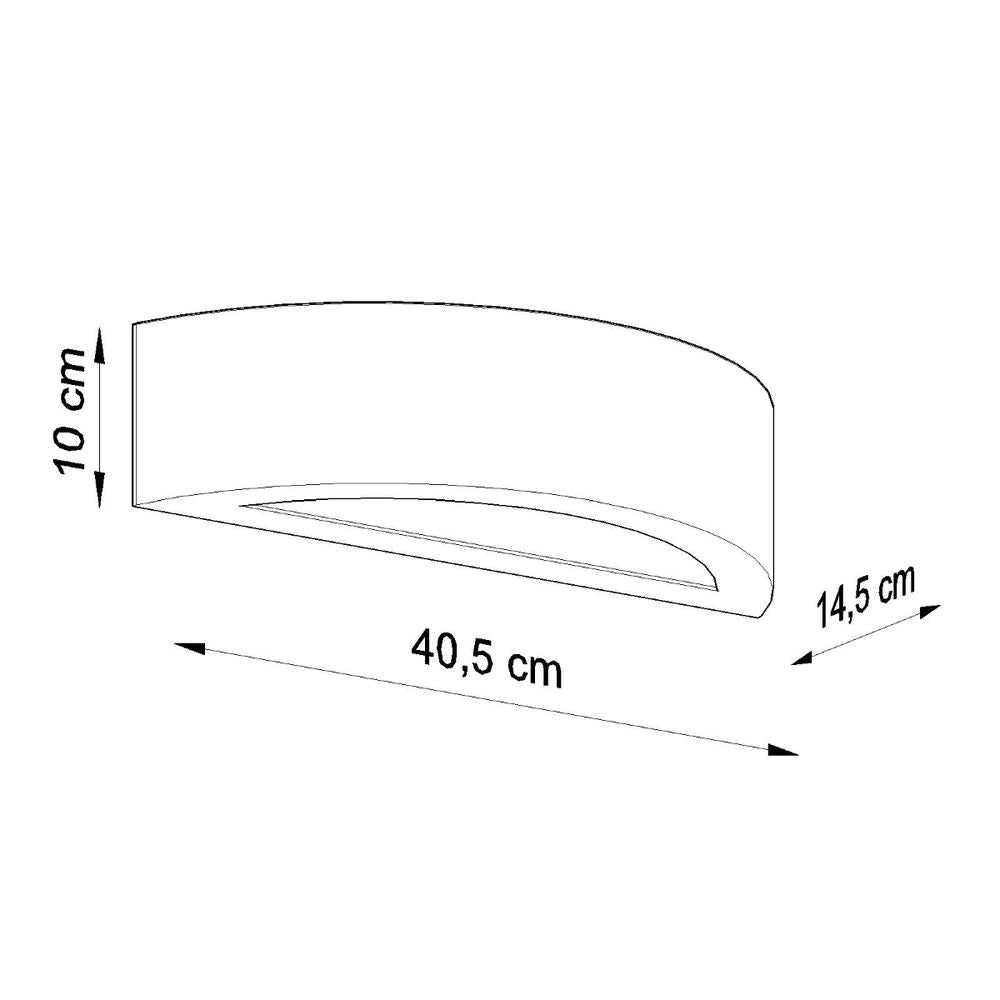 Majestic Atena Wall Lamp - Elegant Design | High-Quality Ceramics & Glass | Perfect for Any Room