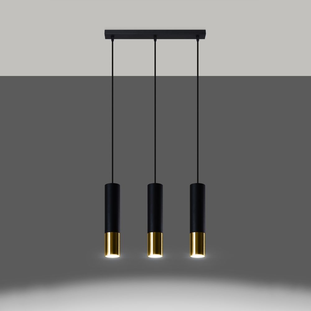 Pendant lamp steel Loopez modern Design GU10