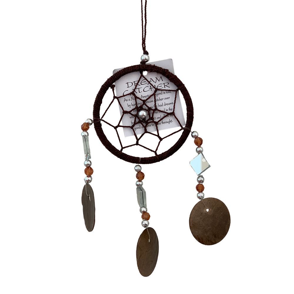 Capiz Dream Catcher, No Feathers, 6cm