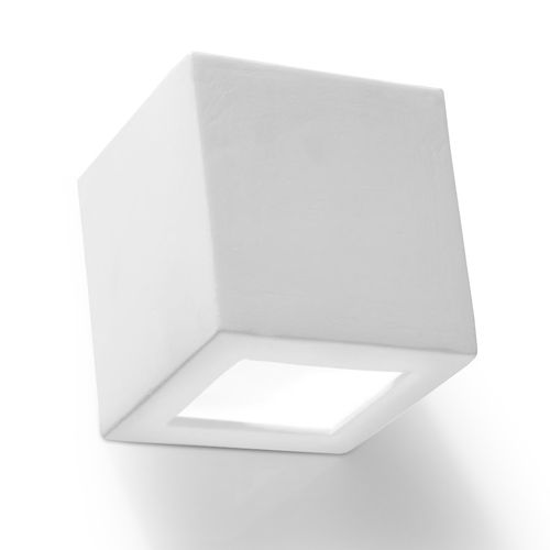 Wall Lamp Ceramic LEO Simple Classic Design Paintable LED27