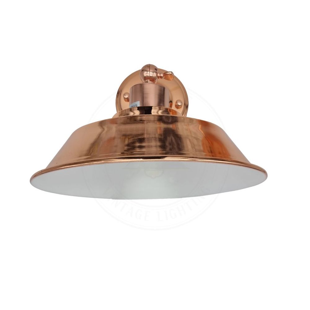 Vintage Industrial Rose Gold Retro Wall light Sturdy Metal Lamp Shade Lights Classic Style Electroplated Finish E27 lamp