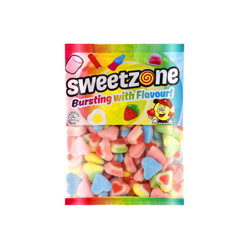 Fizzy 3D Hearts 1kg Bag Sweets