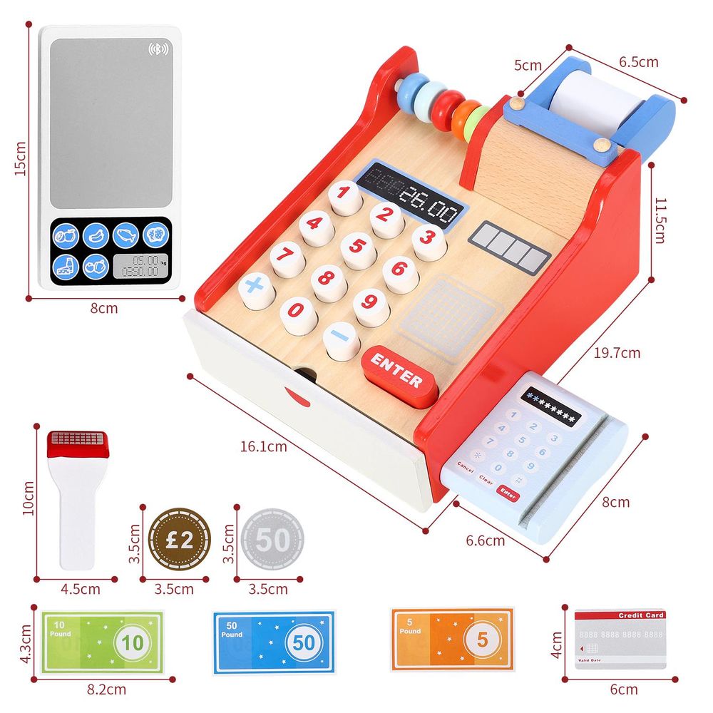 SOKA Cash Register - Learn, Play, Develop Skills