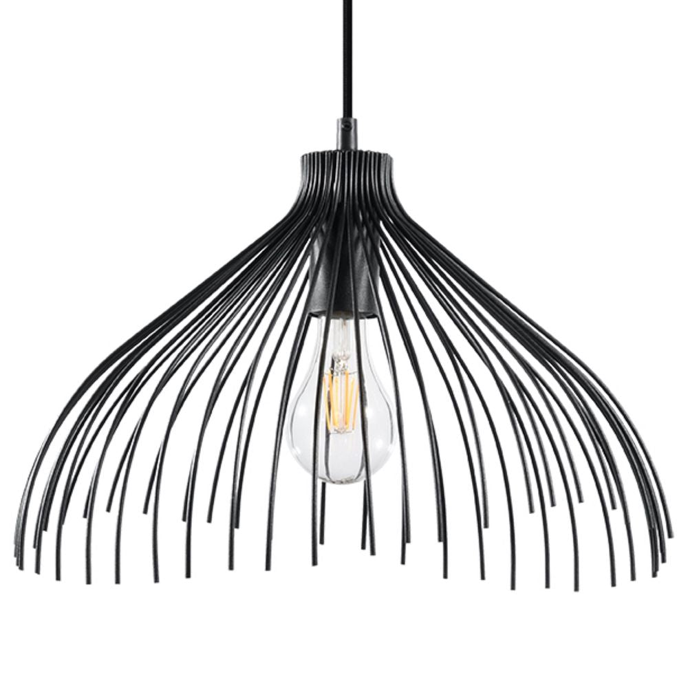 Steel Umb Industrial Pendant Lamp - High-Quality E27 Design
