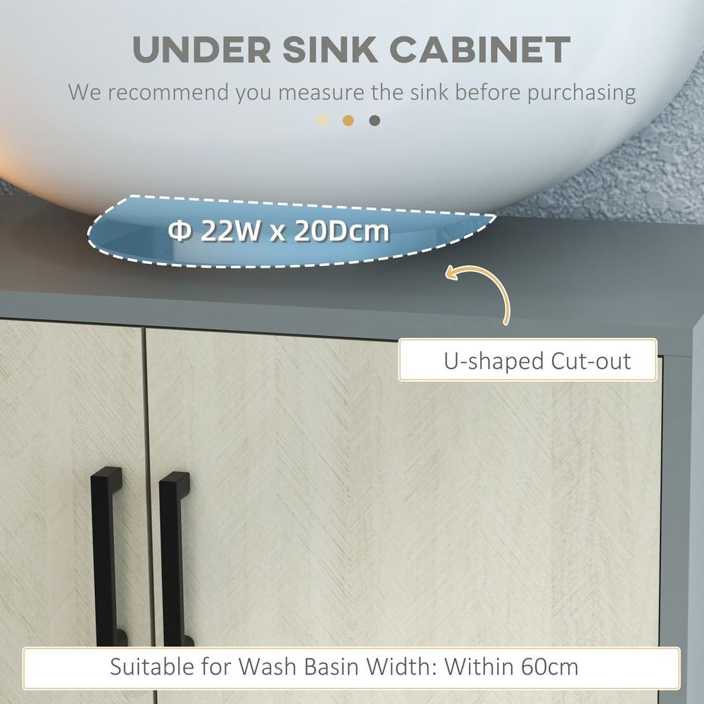 Premium Quality Farmhouse Style Bathroom Sink Cabinet