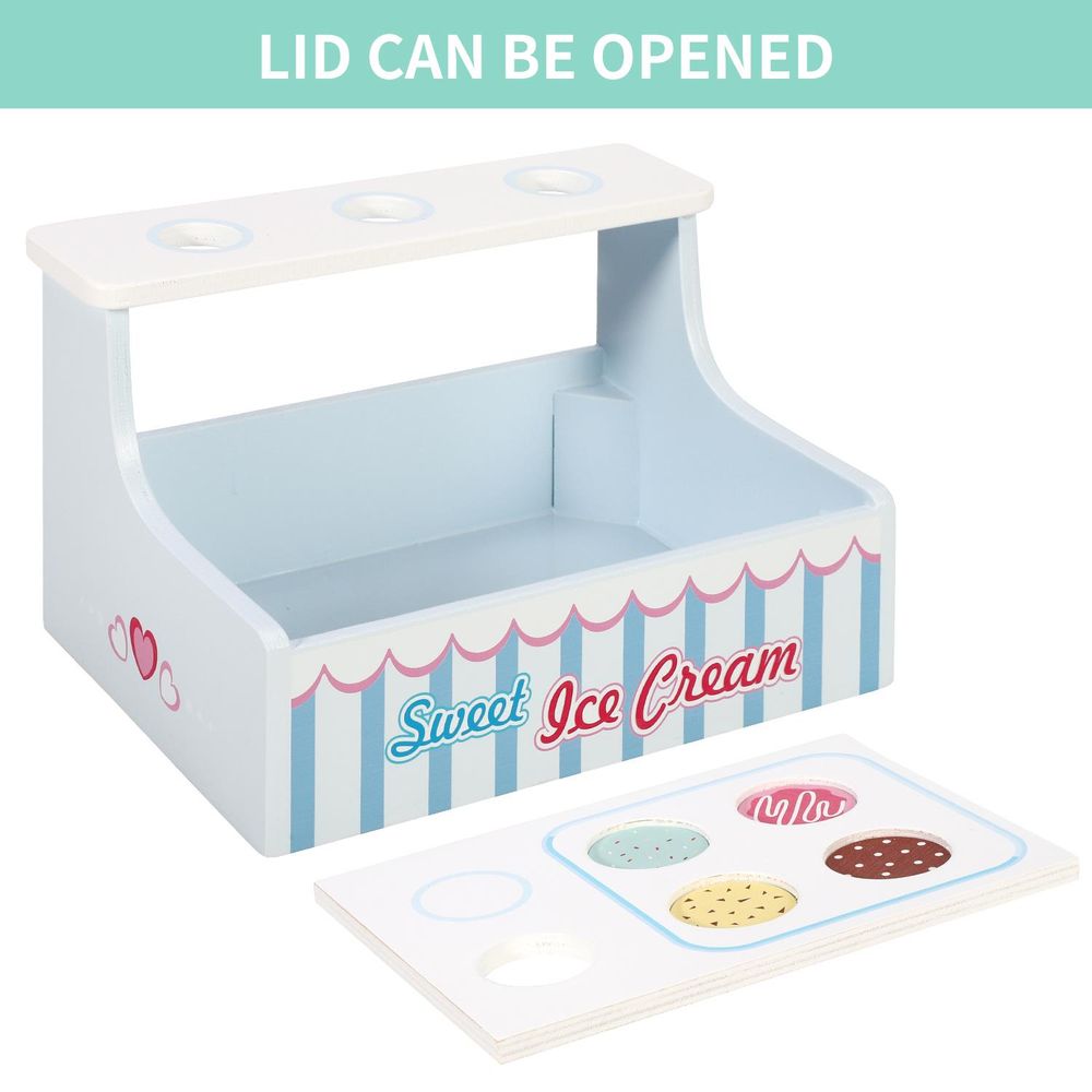 SOKA Mini Ice Cream Shop 0000477 – Colorful, Educational Playset