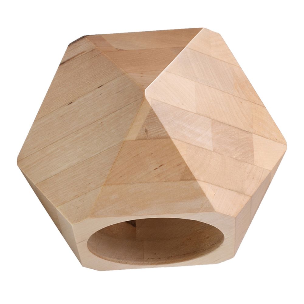 Scandinavian Design Wall Lamp - Natural Wood & Geometric - High Quality