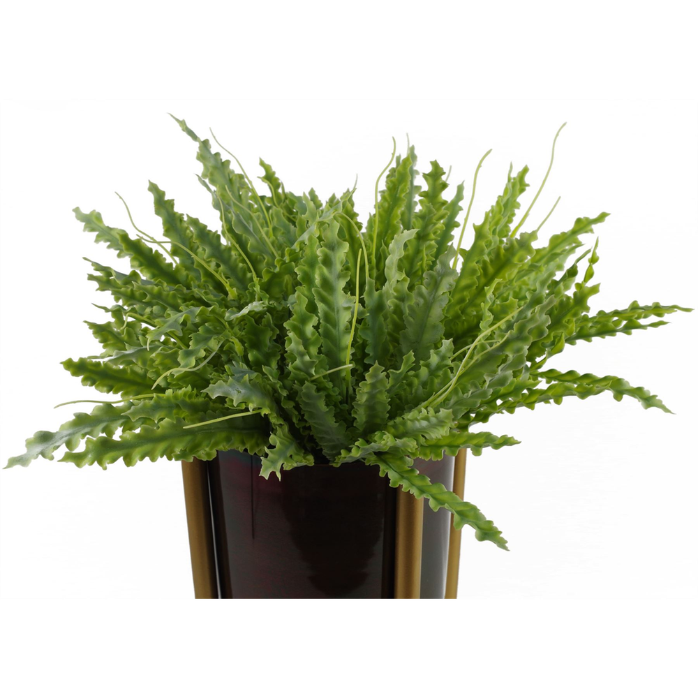 Realistic 40cm Artificial Crocodile Fern Plant