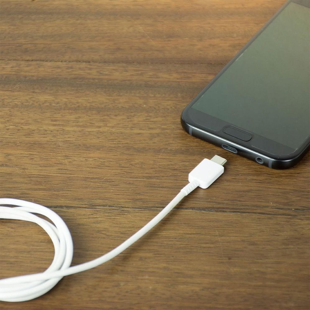 GVC USB to Type C Cable, Fast Charging & Syncing, 3M - White